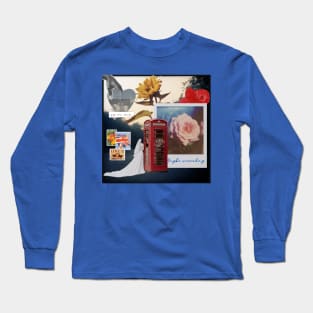 Nuptial Nostalgia Collage: A London Love Story Long Sleeve T-Shirt